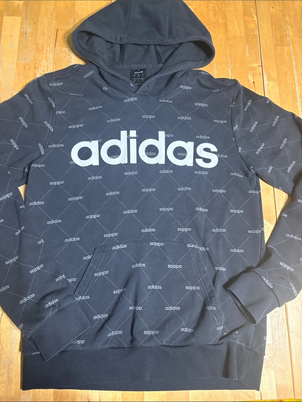 adidas all over print hoodie